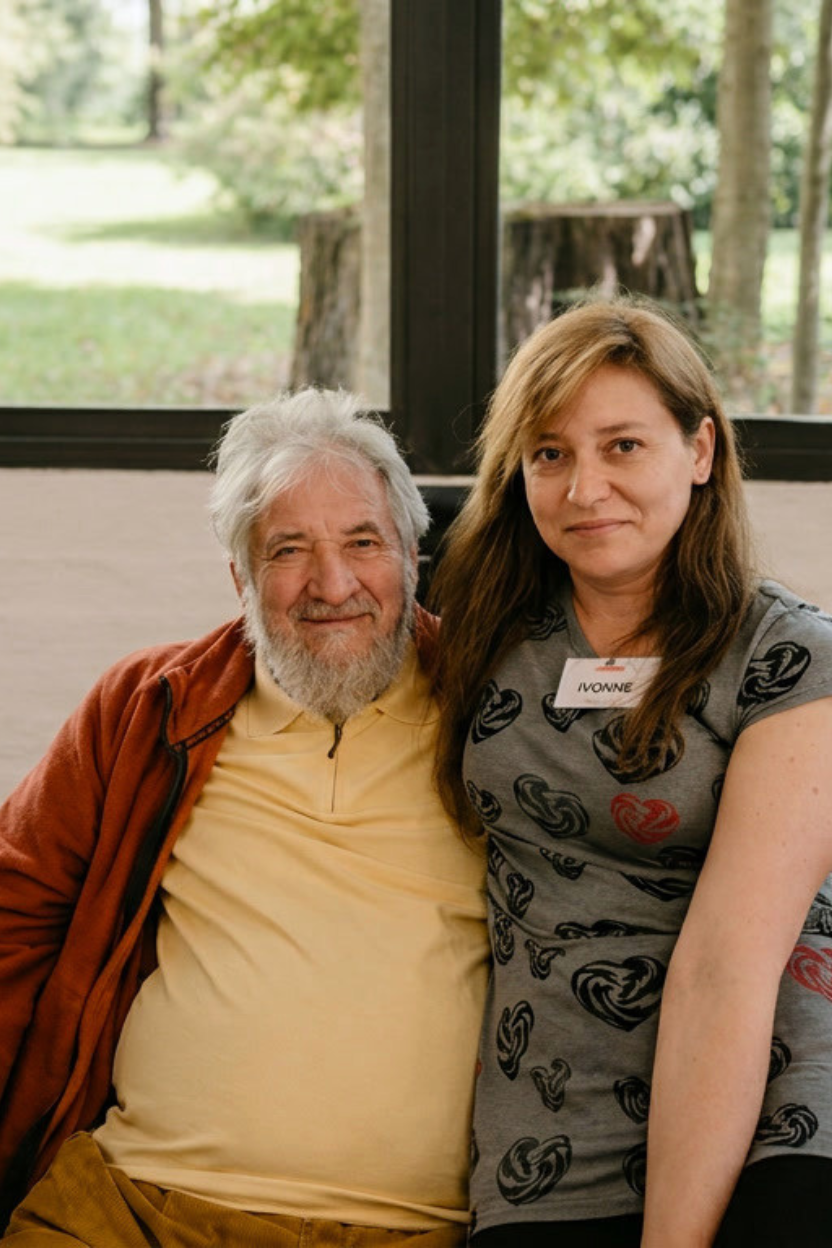 Claudio Naranjo e Ivonne en SAT3 - Bs Aires Claudio Naranjo e Ivonne Rojas en Bs Aires, Programa SAT3